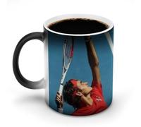AFLJNYNN Roger Federer Tasse de révélation personnalisée qui se déplie avec chaleur