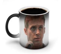 AFLJNYNN Ryan Gosling Mug personnalisé activé par la chaleur pour thé du matin ou cacao