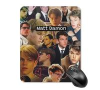AFLJNYNN Tapis de souris numérique mat Acteur Dillon antidérapant simple étude jeu tâches Pad Grip léger