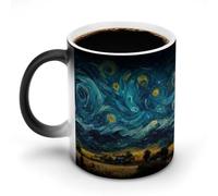 AFLJNYNN Tasse à café avec image secrète de Van Gogh post-impressionnisme pour les sourires de vacances