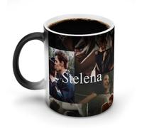 AFLJNYNN Tasse à café Team Damon Salvatore Secret Image pour les sourires de vacances