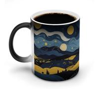 AFLJNYNN Tasse à thé personnalisée avec effet révélateur Van Gogh post-impressionnisme