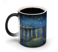 AFLJNYNN Tasse à thé surprise créative Van Gogh post-impressionnisme avec déclencheur de chaleur