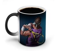 AFLJNYNN Tasse colorée Roger Federer pour les amateurs de thé ou de lait
