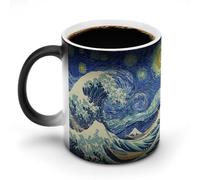 AFLJNYNN Tasse de révélation intelligente Van Gogh post-impressionnisme avec motif Color Pop