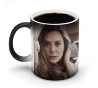 AFLJNYNN Tasse design Elizabeth Olsen qui change de couleur quand il fait chaud