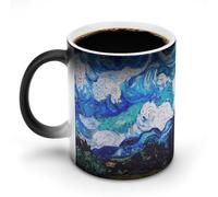 AFLJNYNN Tasse en céramique imprimée Van Gogh post-impressionnisme pour s'amuser au quotidien