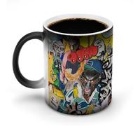 AFLJNYNN Tasse magique hip-hop vintage avec image apparaissant quand il fait chaud