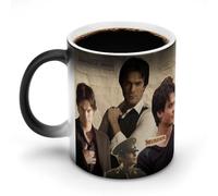 AFLJNYNN Team Damon Salvatore Tasse à café avec message secret pour Happy Days