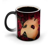 AFLJNYNN The Phantom of The Opera Cool Reveal Tasse à café déclenchée par la chaleur Art Surprise