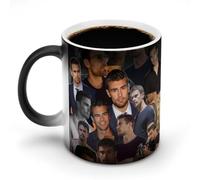 AFLJNYNN Theo Actor James Mug avec citation cachée pour les fans de café Activé par la chaleur