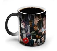 AFLJNYNN Theo Actor James Mug en céramique déclenchée par la chaleur pour des moments uniques