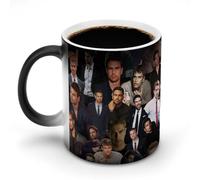 AFLJNYNN Theo Actor James Tasse magique artistique avec motif personnalisé pour les amateurs de thé
