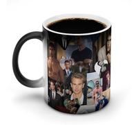 AFLJNYNN Theo Actor James Tasse surprise activée par la chaleur pour l'heure du café