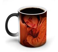 AFLJNYNN Timothee Chalamet Mug avec message « Coffee Companion Feel »