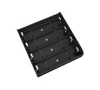 Aflytep 1 PièCes SéRies 4X 21700 Support de Batterie BoîTe de Rangement BoîTier ABS Ignifuge Batterie Externe Fente Piles Conteneur avec éClats D'Obus
