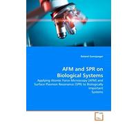 Afm And Spr On Biological Systems: Applying Atomic Force Microscopy (Afm) And Surface Plasmon Resonance (Spr) To Biologically Important Systems