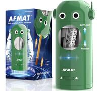 AFMAT Taille-crayon électrique pour crayons de couleur de 7 à 11,5 mm, entrée et sortie automatiques, taille-crayon mains libres entièrement automatique, vert, RB