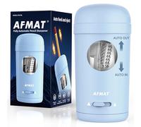 AFMAT Taille-crayon portable avec récipient, bleu