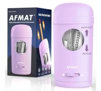 AFMAT Taille-crayon portable avec récipient, violet