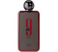 .Afnan.9 PM Rebel Eau de Parfum Unisexe, Vaporisateur 100ml, Flacon Rouge et Noir