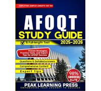 AFOQT STUDY GUIDE 2025-2026 (FULL COLOR): Proven Strategies, Practice Tests, and Expert Tips for AFOQT Success