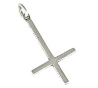 AFP Inversé Croix, Pendentif en argent 925