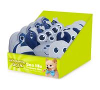 AFP Jouet Pour Chien Boîte Trésor Sea Life Pack De 24 Animaux Marins 18-20 Cm