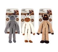 All for Paws Jouet pour chien Lambswool – Câlins douillets avec siffleur 43×16 cm