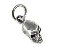 AFP Tête de Mort, Skull, petit Pendentif en argent 925