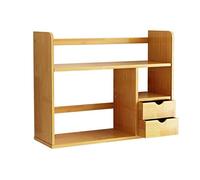 AFQBOEQXY Étagère bibliothèque Supports de Rangement Bureau, bibliothèque, Petite créative Simple for étudiant, Bois et quincaillerie