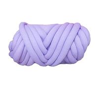 AFQBOEQXY Fils à Tricoter à la Main, 1000g Super Chunky Arm Knitting Yarn Vegan Braid Multicolor(Violet)