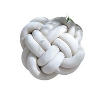 AFQBOEQXY Fils à Tricoter à la Main, Chunky Yarn Hand Knitting Pillow Multicolor 39x30cm(White)