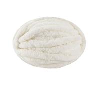 AFQBOEQXY Fils à Tricoter à la Main, Chunky Yarn Multicolor 2 pcs 250g Ball for Knitting Crochet(White)