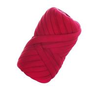 AFQBOEQXY Fils à Tricoter à la Main, Cored Cotton Wool Chunky Yarn 500g 1kg Multicolor for Crochet Knitting DIY(Bordeaux 500g)