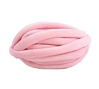 AFQBOEQXY Fils à Tricoter à la Main, Super Chunky Knit Crochet Hand Knitting Yarn Multicolor DIY Blanket Pillow Animal Nest(Jade Powder)