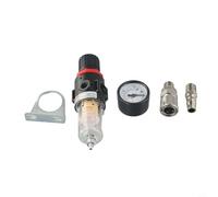 Afr2000 Jauge Pouce Compresseur d'air Séparateur d'eau Régulateur de filtre avec 1/4 40 et piège à humidité pour appareil comprimé Contrôle de la pression d'air pneumatique