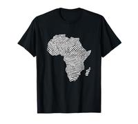 Africa DNA Africa Empreinte digitale T-Shirt