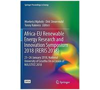 Africa-Eu Renewable Energy Research And Innovation Symposium 2018 (Reris 2018)