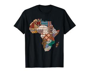 Africa Map | African Pattern Pride Traditional Ethnic T-Shirt