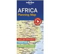 Africa Planning Map 1ed -anglais- Lonely planet eng (Auteur)