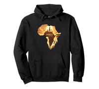 Africa Rising Again Lion éthiopien Juda Rasta Jamaïcain Sweat à Capuche