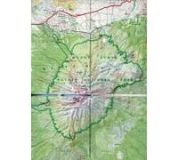 Africa. The Highest Peaks. Terraquest Trekking Map