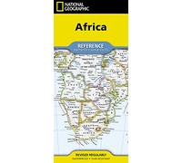 Africa With Flags and Facts Map
