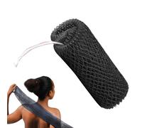 Africain Net Sponge - Net de bain africain | Époudeur ère pour douche, outil de lavage pour le corps, salon de nettoyage en profondeur Sponge de massage pour le manche de pied de pied de pied
