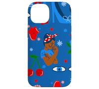 Africain Noir Rosie la riveteuse Rockabilly fantaisiste ww2 Coque pour iPhone 14