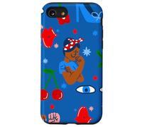 Africain Noir Rosie la riveteuse Rockabilly fantaisiste ww2 Coque pour iPhone SE (2020) / 7/8