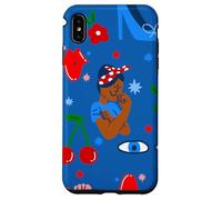 Africain Noir Rosie la riveteuse Rockabilly fantaisiste ww2 Coque pour iPhone XS Max