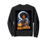Africaine d'halloween Citrouille Lundi Africaine d'halloween Sweatshirt