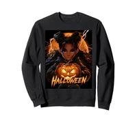 Africaine d'halloween Citrouille Lundi Africaine d'halloween Sweatshirt